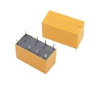 100 Uds bobina DPDT 8 pines 2NO 2NC Mini relés de potencia Tipo PCB HUI KE HK19F HK19F-DC5V-SHG HK19F-DC12V-SHG HK19F-DC24V-SHG(9V)