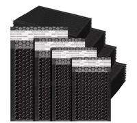 100 Uds. Bolsa de burbujas gruesa doble capa bolsa embalaje transporte logístico sobre exprés para Cosméticos(100Pcs 11X13cm)