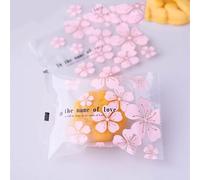 100 Uds. Bolsas de embalaje para pasteles Mooncake, galletas caseras hechas a mano, yema de huevo, bolsa de galletas crujientes, Festival del Medio Otoño, en el nombre del amor, para 80g (10x13,5 cm)