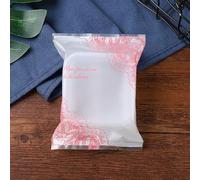 100 Uds. Bolsas de embalaje para pasteles Mooncake hechas en casa, galleta hecha a mano, yema de huevo, bolsa para galletas crujientes, Festival del Medio Otoño-encaje rosa blanco, para 80g (10x13,5