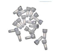 100 Uds CE-1X/CE-2X/CE-5X tapas de engarzado de nailon terminales de extremo cerrado conectores de cable(CE-1X)