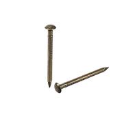 100 Uds. Clavos pequeños de acero de 1,8x25mm, Mini perno de cabeza redonda for joyería, caja de pecho, bisagra, muebles, imágenes de tambor