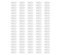 100 Uds Clips de soporte para plantas Clips de plástico duraderos para cultivo de vid vertical fijación amplia aplicación Clips de tomate para vegetales de uva