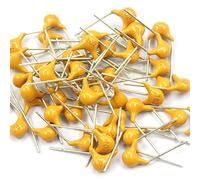 100 Uds. Condensador cerámico monolítico de 50V 10PF ~ 10UF 22PF 47NF 220NF 1NF 4,7 UF 1UF 100NF 330NF 0,1 UF 102 104 105 106 103 473 334(680NF-684)