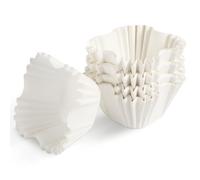 100 Uds Cuadrados Moldes para Cupcakes, 6x4,3x4cm Blanco Cupcakes Moldes Papel Moldes para Muffins para Hornear Envoltorios para Cupcakes para Bodas Baby Shower Artículos para Fiestas