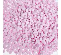 100 Uds. Cuentas de cera for sellar octágono Retro, sello con cuentas for boda, decoración artesanal Vintage, herramientas for hacer tarjetas(Blossoms pink)