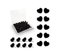 100 Uds. De chinchetas de plástico, chinchetas de corcho, chinchetas con caja de plástico, para marcadores de mapa de tablón de anuncios