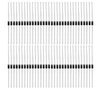 100 Uds Diodo Rectificador, 1N4007 1000V 1A Diodos Electrónicos de Silicio Diodo Rectificador de Alto Voltaje