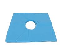 100 Uds. Funda para Reposacabezas, Buena Absorción de Agua, Funda Transpirable Desechable para Reposacabezas para Sillas de Masaje, Funda para Reposacabezas de Masaje de Salón de Spa(azul)