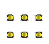100 Uds interruptor de botón táctil ultrafino 4x4x0,8 Micro interruptor 4 * 4 * 0,8mm SMT SMD membrana Mini interruptor táctil