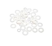 100 Uds Junta Tórica De Silicona Sello Goma Blanca Espesor 1/1, 2mm OD 3-22mm