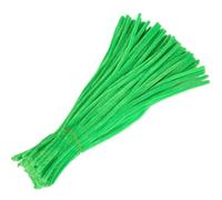 100 Uds. Limpiadores de tuberías con Tallos de Chenilla de 30cm, Juguete Educativo de Felpa, limpiadores de tuberías Coloridos, Juguetes Hechos a Mano, Suministros for Manualidades DIY(Light Green)