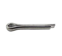 100 Uds M1.6 M2 a M6 GB91 304 acero inoxidable forma de U pasador resorte pelo abrazadera dividida Tractor Clip elástico abierto Para Mecánica(M5,70mm)
