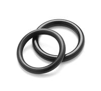 100 Uds negro NBR sellado O anillo espesor 3,1mm diámetro exterior 21-30mm junta de goma de sellado arandela de anillo, 25x18.8x3.1mm