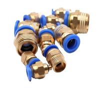 100 Uds neumático recto a través de PC4-M5 PC4-01 PC6-01 PC6-02 Conector de accesorios neumáticos PC8-01 PC8-02 PC4-m5 PC10-02(PC10-03)
