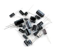 100 Uds nuevo 10/16/25/35/50/63/100V 0,1/0,22/0,47/1/2.2/3.3/4.7/10/22/33/47/100/470UF condensador electrolítico de aluminio DIP-2(35V 100UF 6x11)