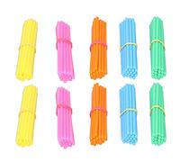 100 Uds. Palos para Contar Coloridos para Niños Herramienta de Entrenamiento Aritmético Mejora en Suma y Resta Aprendizaje Plástico 9,6 Cm