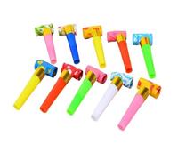 100 Uds. Silbatos de juguete divertidos silbato que sopla juguetes for fiestas juegos recuerdo cumpleaños