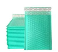 100 Uds. Sobres acolchados para correo, película de perlas, regalo, bolsa de sobre de correo para libro, revista, correo forrado, autosellado, rosa-azul-13 * 15cm