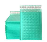 100 Uds. Suministros para pequeñas empresas Pink Bubble Mailer Paquete de entrega Embalaje Bolsas de envío para empacar productos Mailers Envelope-blue,15 * 18cm