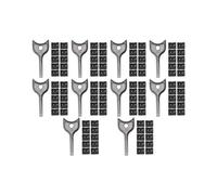 100 Uds. TapóN Antipolvo USB Tapa del Puerto del Cargador Bloqueo de Seguridad USB Protector Universal una Prueba de Polvo PC PortáTil