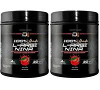 100% Ultimate L-ARGININA | Arginina pura y concentrada | Aumenta la masa muscular | Formato en polvo bioasimilado | Mejora el rendimiento físico 300g, sabor Sandia (Paquete de 2)