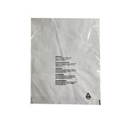 (100 unidades) 400 x 500 mm, 40 x 50 cm gran ropa ropa camiseta bolsas transparente protección