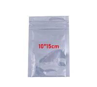 100 unidades antiestáticas ESD, 5 tamaños, blindaje antiestático, bolsas traslúcidas reutilizables para dispositivos electrónicos, 100 x 6 x 9 cm/8 x 12 cm/10 x 15 cm/15 x 21 cm/21 x 23 cm