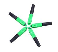 100 unidades/caja Conector rápido de fibra SC Conector rápido de fibra óptica SC SM for FTTH(400pcs)