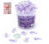 100 unidades CáPsulas De Detergente 5 In 1 Con Suavizante Y Perlas AromáTicas,Perlas De Limpieza Profunda Para La Ropa. Frescura Duradera (size-d04, Aroma a lavanda)