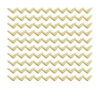 100 unidades de álbum de metal antiguo protectores de esquina para álbumes de recortes de boda recuerdos diario colección de fotos libro de fotos álbum de fotos piezas de esquina de metal