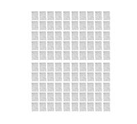 100 unidades de bolsas de malla color rosa, 6,3 x 4,3 pulgadas, con cordón; bolsas de organza para regalos en bodas, fiestas, cumpleaños, bautizos y Día de San Valentín, con cierre (Plata)