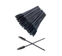 100 unidades de cepillos para pestañas, cepillo de rímel desechable, cepillo de pestañas desechables, cepillo de rímel flexible, cepillo de pestañas desechable, cepillo de mascara desechable para