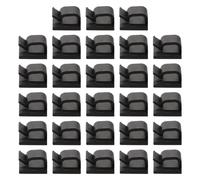100 unidades de clips adhesivos para gestión y organización de cables