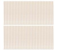 100 unidades de espiral de encuadernación, diámetro de 16 mm, 48 vueltas, paso 4:1, capacidad para 140 hojas, espiral de encuadernación A4 para proyectos de oficina y universidad c (Oro)