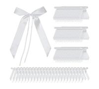 100 unidades de lazos para decoración de boda para coche, accesorios de coche, sombreros de boda, lazos de coche de boda, accesorios de decoración de mesa de boda, regalos de boda para invitados