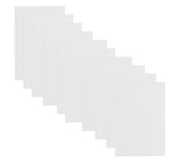 100 Unidades De Libro Plástica Transparente Mate Para Cuaderno