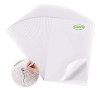 100 unidades de papel brillante A4 para dibujo, hojas transparentes - Hojas de papel transparente para álbum, gráficos, arquitectura, bocetos, linternas (210 x 297 mm)