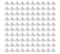 100 unidades de pendientes de silicona, pendientes de tuerca, cierre de tuerca, accesorios hipoalergénicos, pendientes de tuerca, pendientes de tuerca, pendientes de tuerca, pendientes de tuerca,