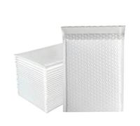 100 unidades de sobres de embalaje negro, sobres de correo, sobres verdes para envío, relleno de bolsa autosellante, 11 * 15cm