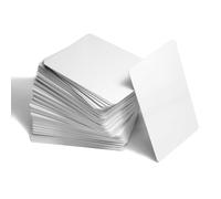100 unidades de tarjetas blancas de PVC, tarjetas básicas de identificación, etiquetas Nfc, tarjetas de identificación de plástico, tarjetas de visita en blanco, tarjetas de impresora de tarjetas de