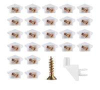 100 unidades para soportes de estante IKEA de 5 mm, soporte para estantes, soporte de estante de suelo, soporte de cristal para soporte de suelo IKEA PAX, para soporte de suelo KOMPLEMENT, para pieza