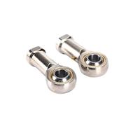 100 unidades PHS6 PHSL6 M6 x 1 mm, agujero de 6 mm, metric fish eye male left femenino right hand Rod Ends bearing Thread ball joint (PHSL6 Left)