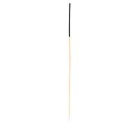 100 unidades - Picks Largos Ø 0,25X23 Cm Negro Bambú
