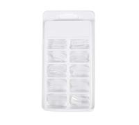 100 unidades por caja de moldes de construcción rápida para uñas UV extensión DIY