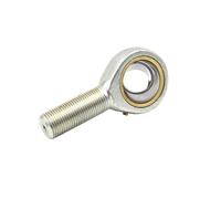 100 unidades POS5 POSL5 M5 x 0,8 mm agujero 5 mm metric fish eye male left female right hand Rod End bearing thread ball joint (POS5 derecha)