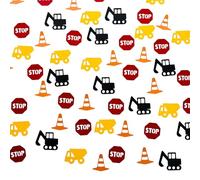 100 unidades señales de carretera vehículo construcción confeti camión excavadora decoración de mesa confeti para cumpleaños fiesta decoraciones