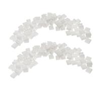 100 Unidades Tapa Antipolvo para USB de Silicona White, Cubierta | Protección Discreta y Compatible, Ayuda a Mantener Orden y Limpieza, Fácil Mantenimiento, Uso Cotidiano