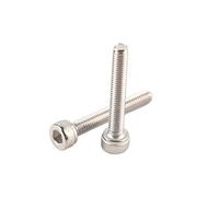 100 Unidades Tornillos Allen M3 x 20mm de Acero Inoxidable 304 para Fijación Industrial y Doméstica