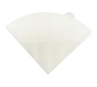 100 unidades V01 V02 papel de filtro de café cónico compatible con pulpa de madera natural V60 para un sabor limpio del café (V02)